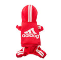 Adidog Dog Hoodie Onesie Doggy Haute Couture