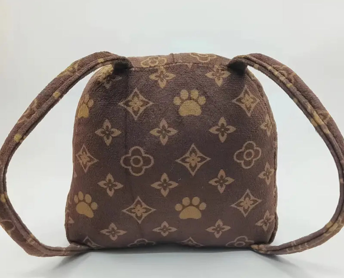 Chewy Pawtton Backpack Toy Doggy Haute Couture