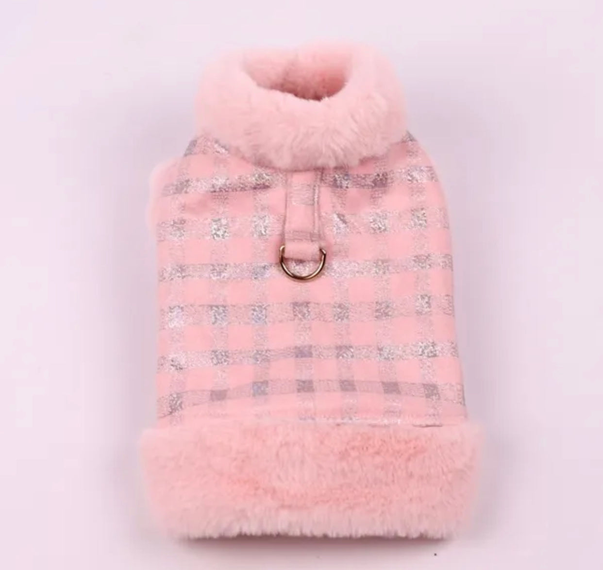 Sienna Fleece Harness Dog Coat | Warm Dog Coat with Built-In Harness