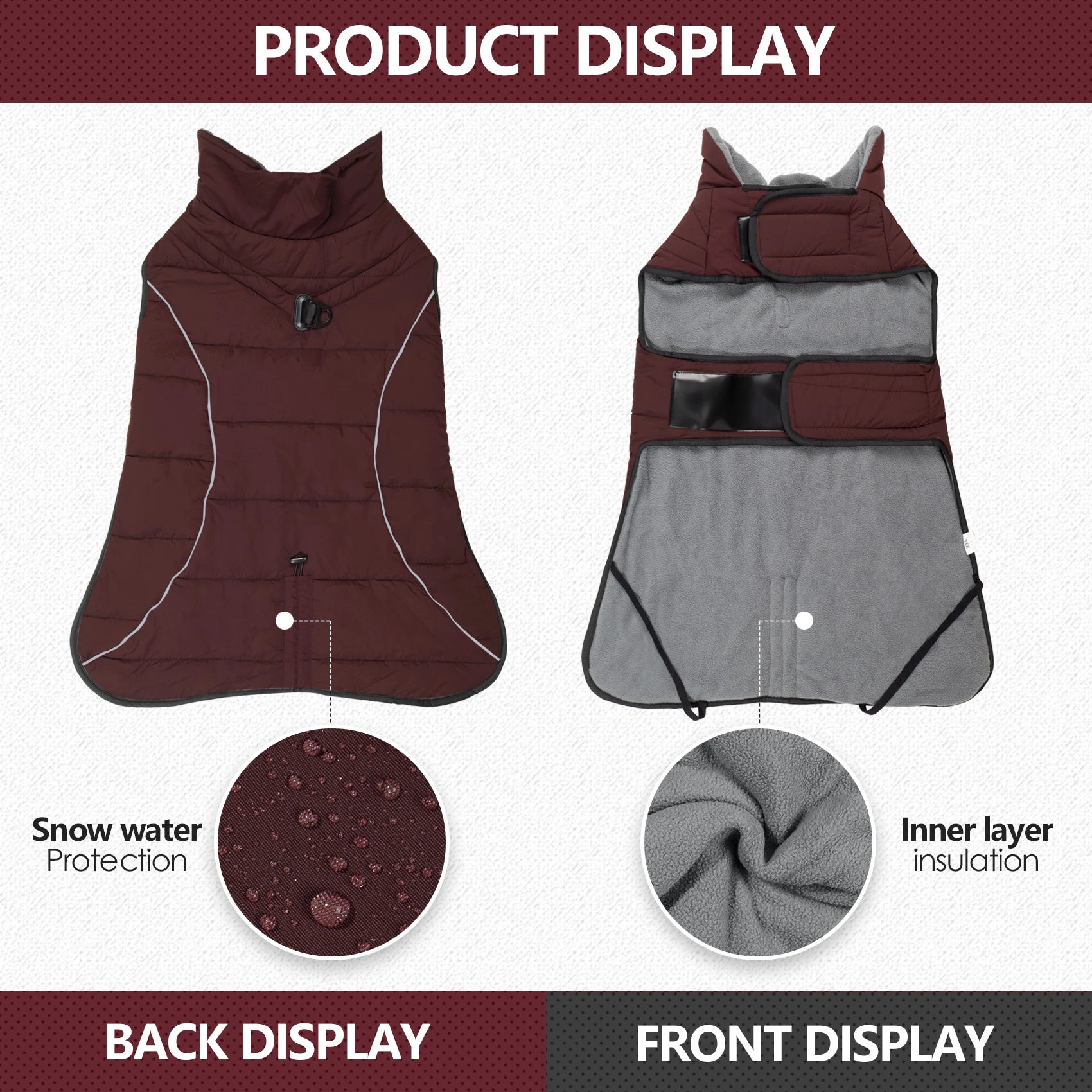 The FurEver Dry and Cozy Dog Coat