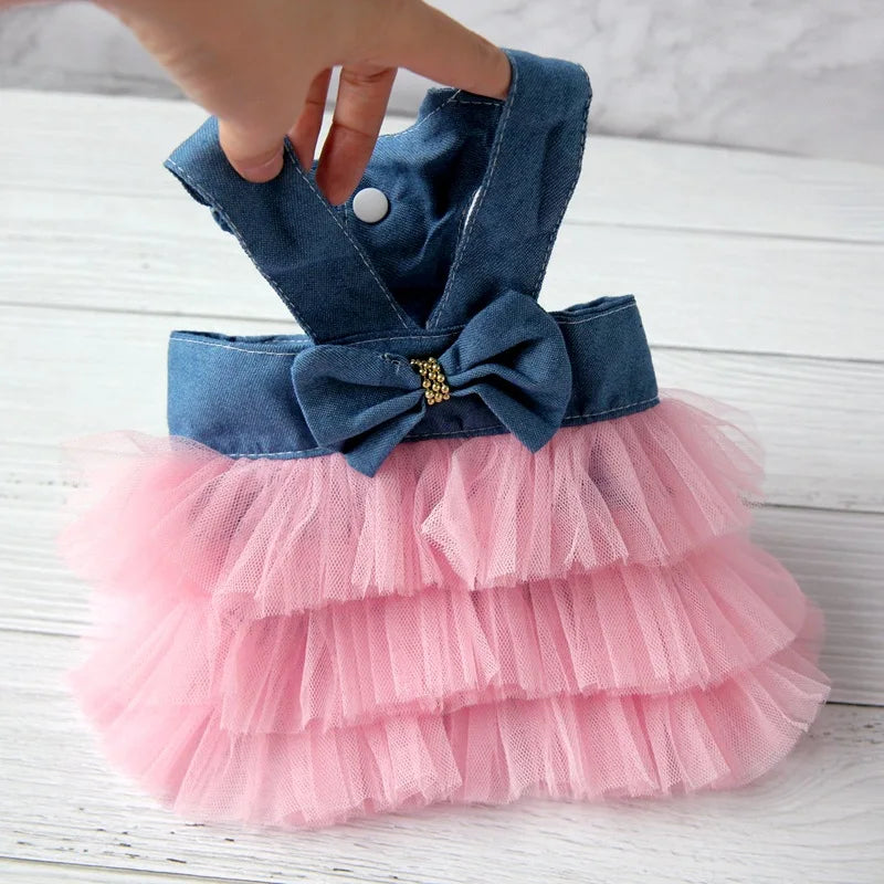 Frilly Dresses for Small Pets