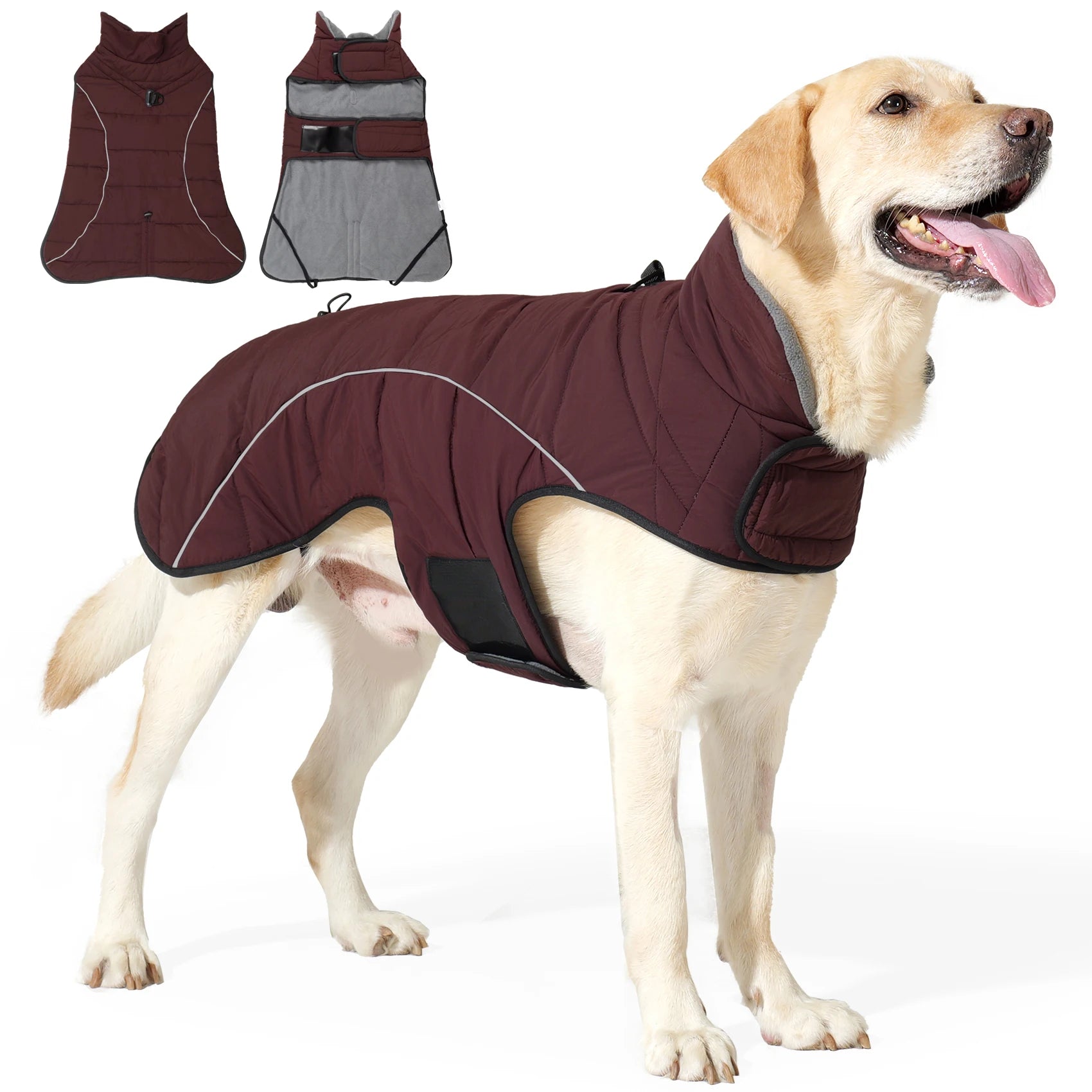 The FurEver Dry and Cozy Dog Coat