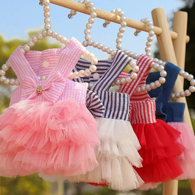 Frilly Dresses for Small Pets