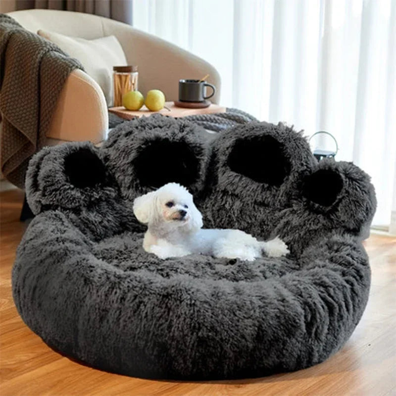 Paw-shaped Pet Bed