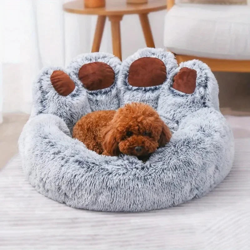 Paw-shaped Pet Bed