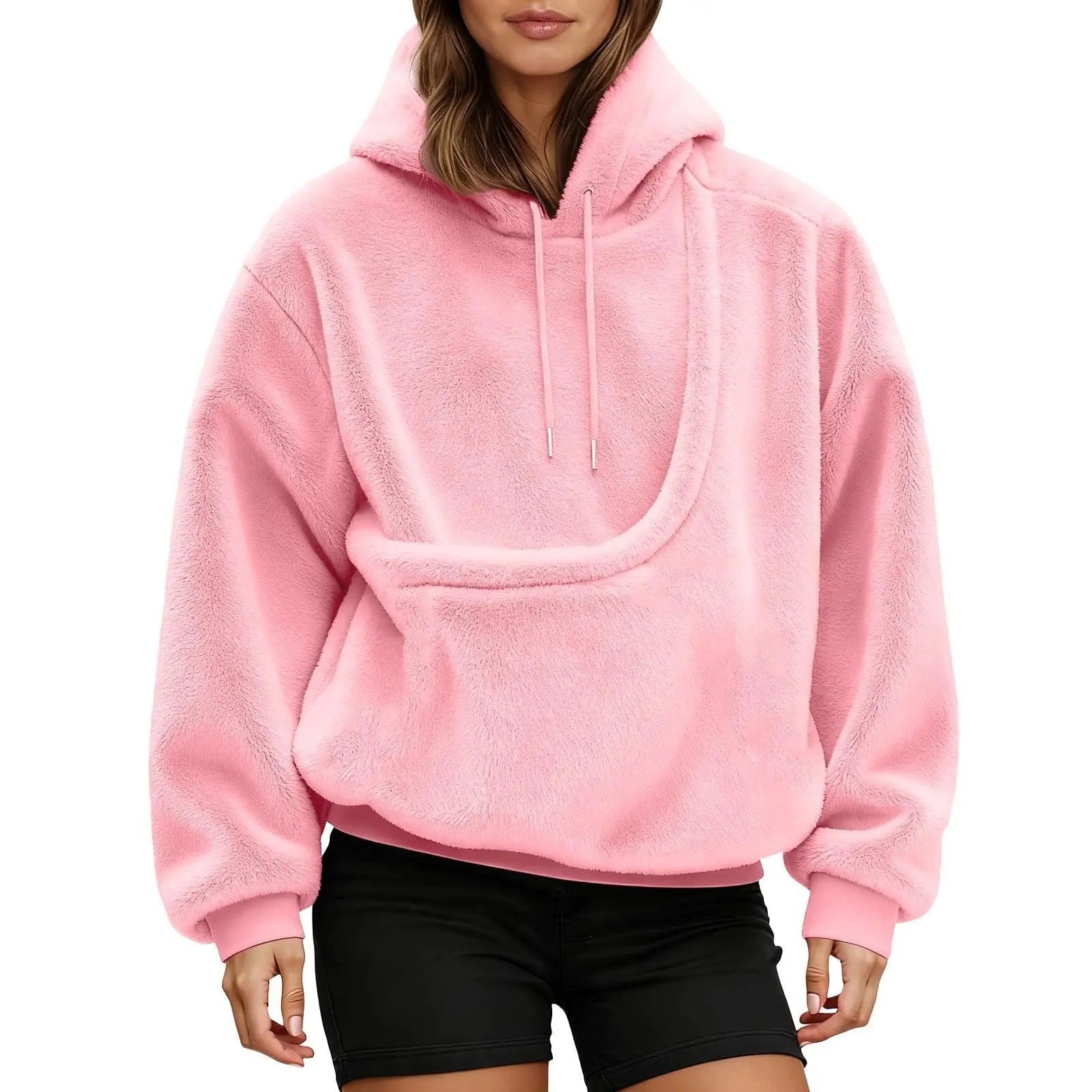 Pet Carrier Hoodie Raining Cats and Dogs