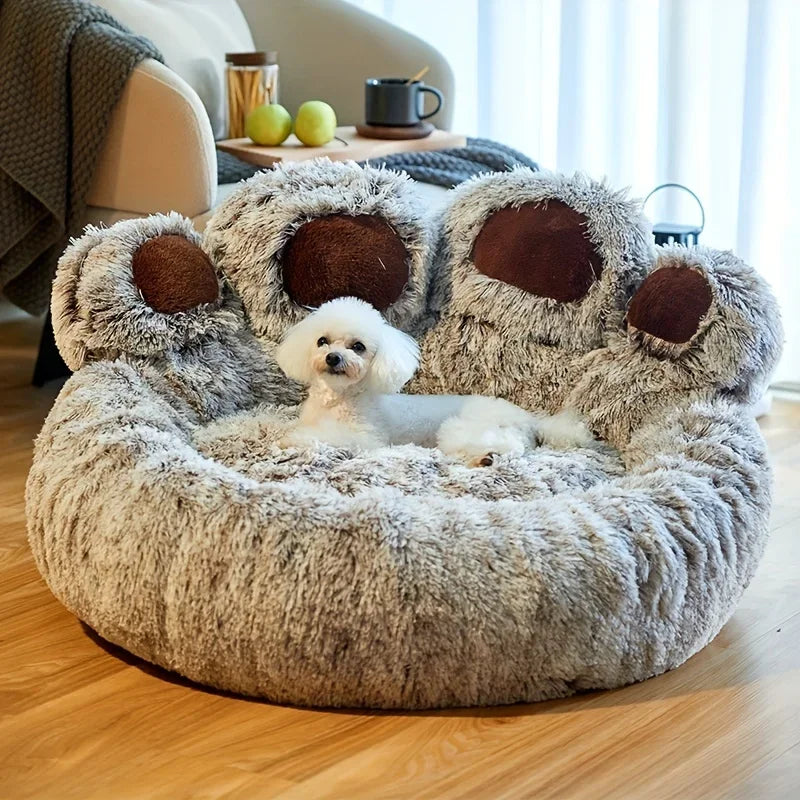 Paw-shaped Pet Bed