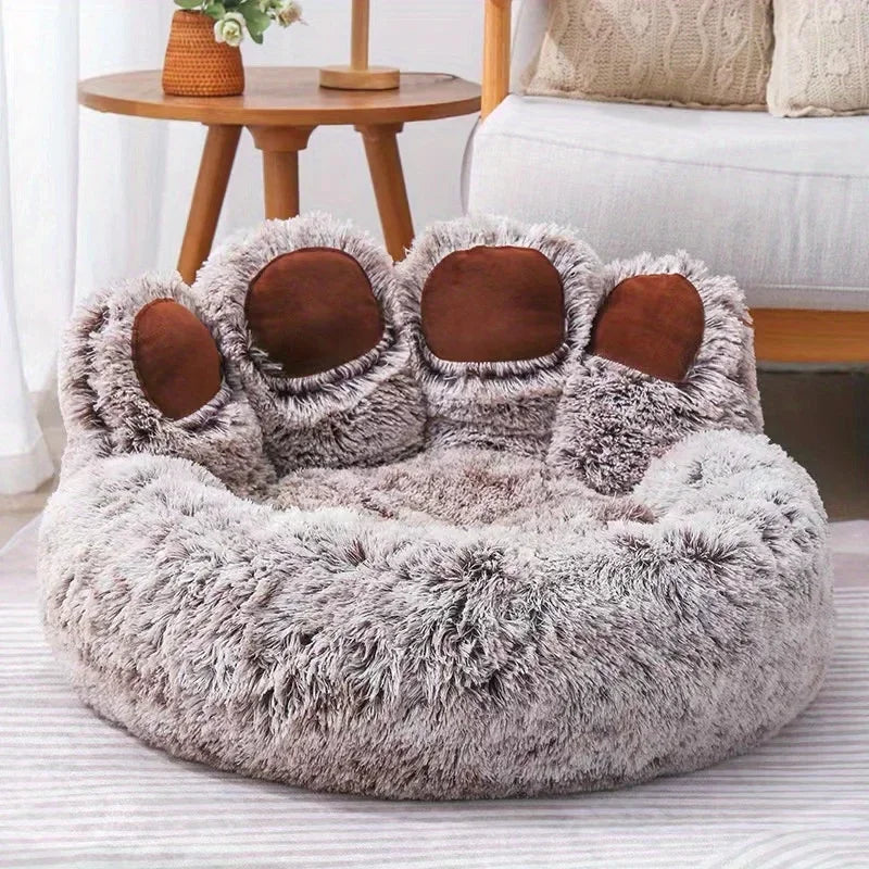 Paw-shaped Pet Bed