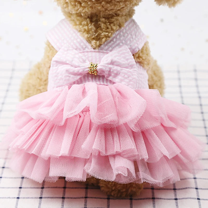 Frilly Dresses for Small Pets