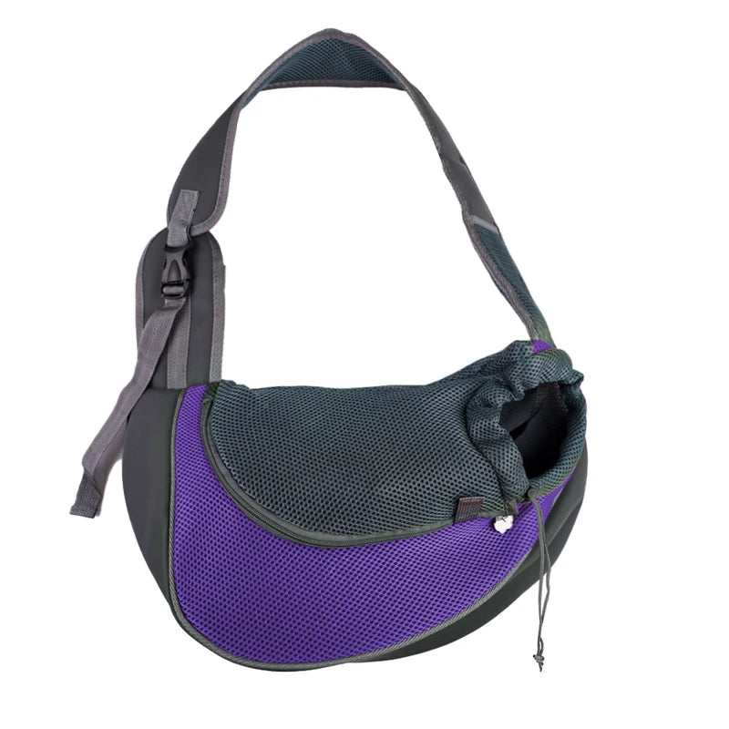 Crossbody Pet Carrier Raining Cats and Dogs