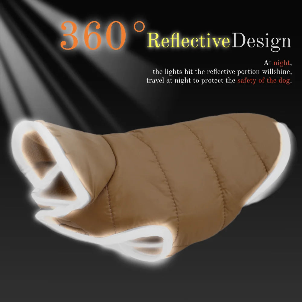 Warm, Reversible Coat For Dogs