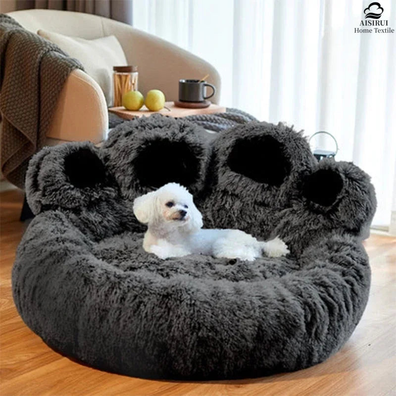 Paw-shaped Pet Bed
