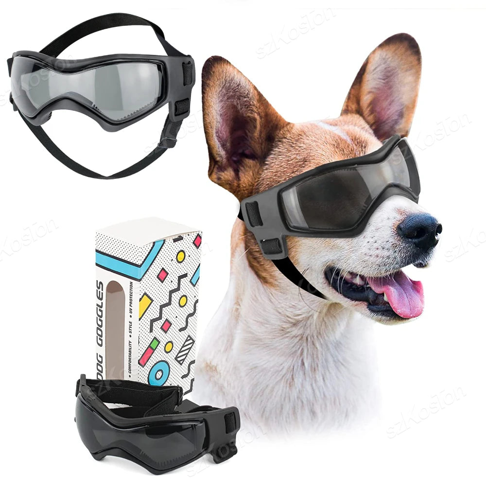 Protective Goggles for Small or Medium Breeds Raining Cats and Dogs