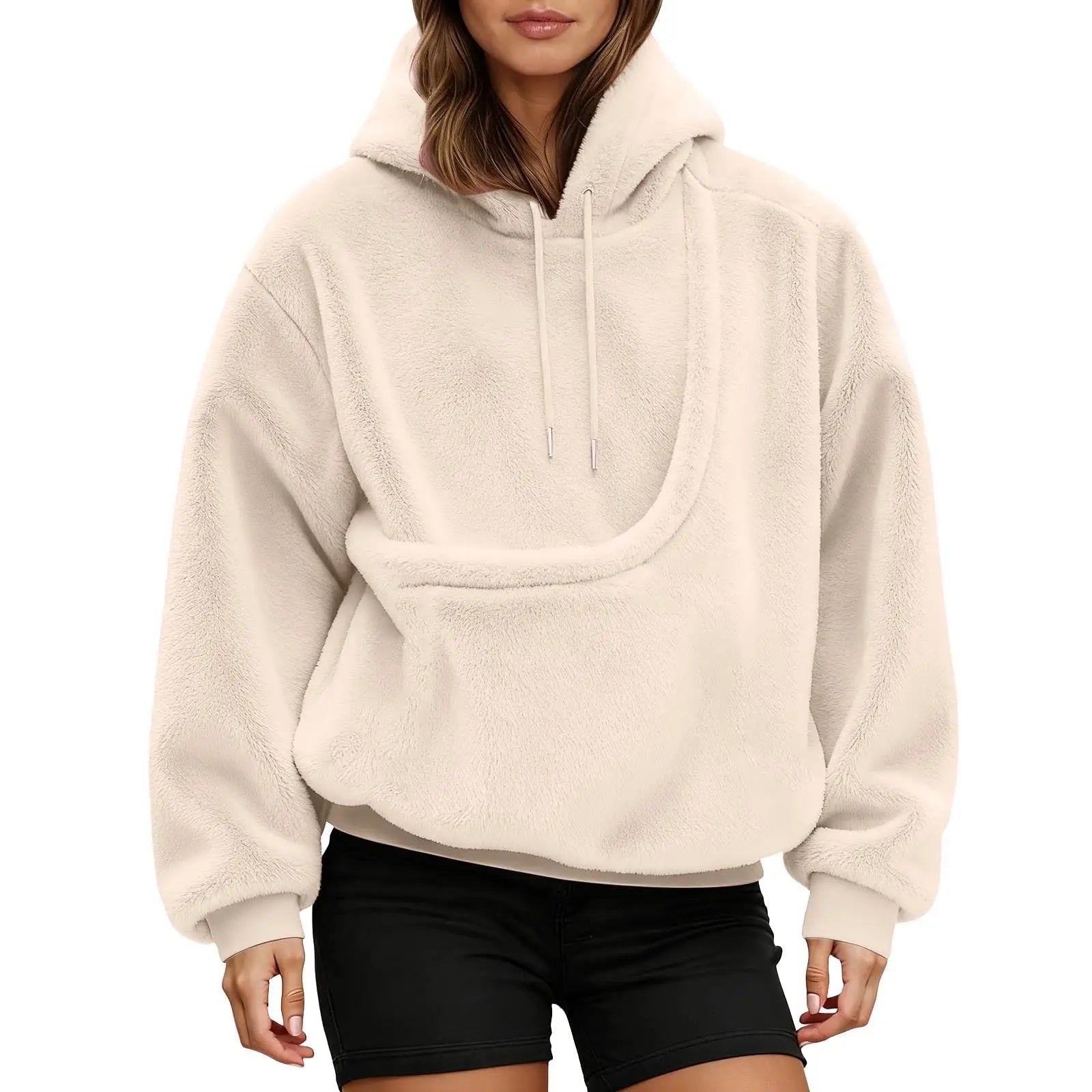 Pet Carrier Hoodie Raining Cats and Dogs