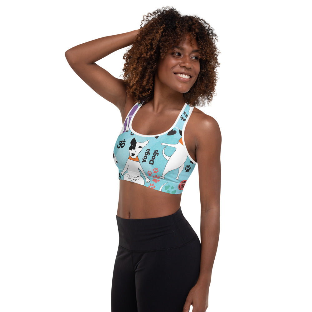 Yoga Dog Padded Sports Bra-1