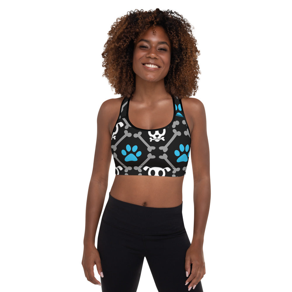Bone Dogger Padded Sports Bra-0