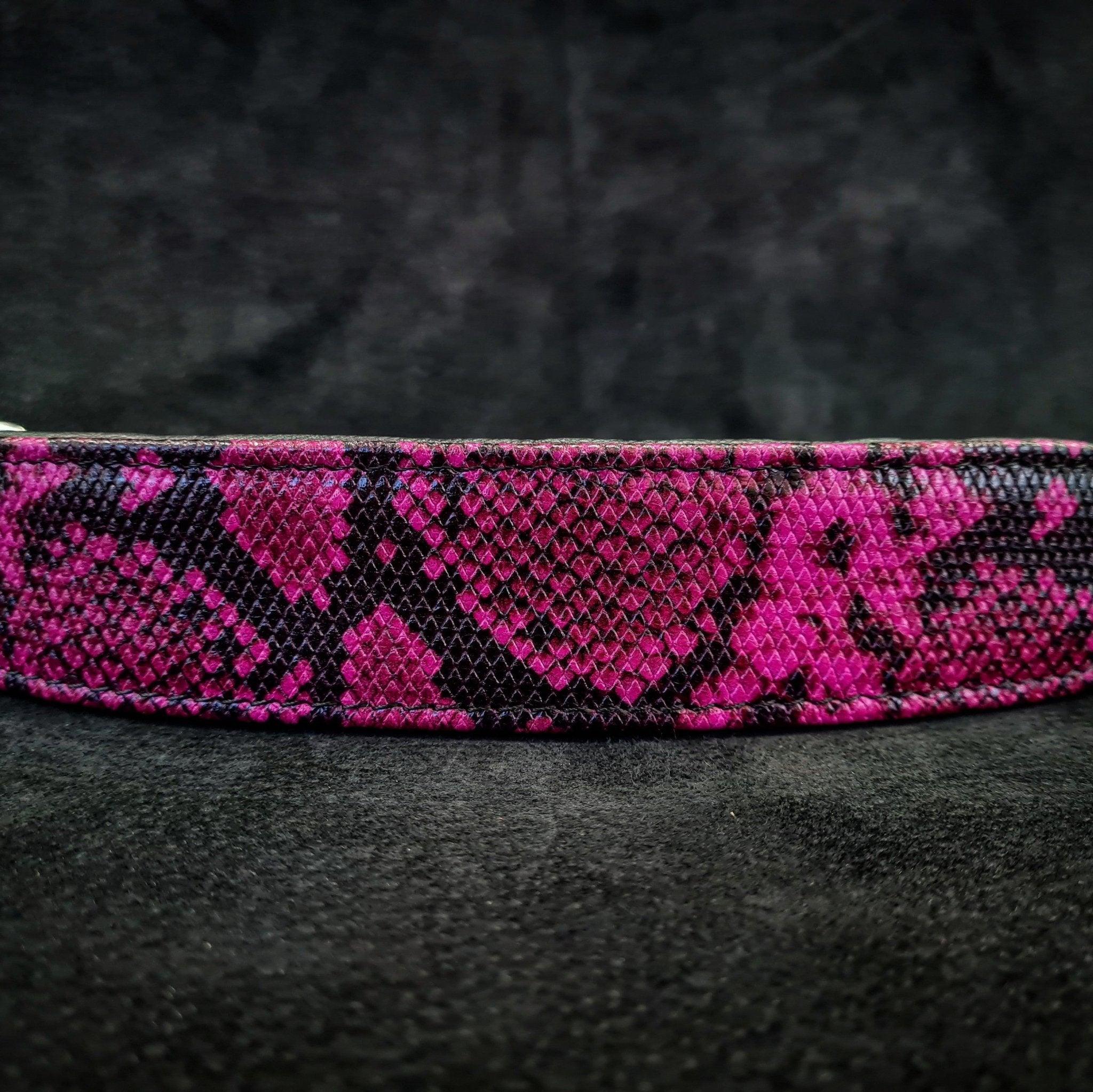 The ''Rock Python'' collar PINK-1